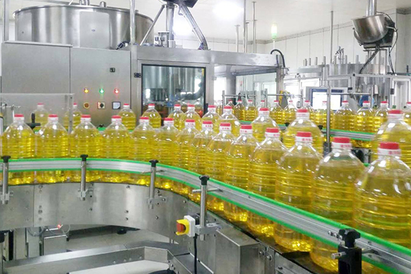 食用油灌装自动化生产线助力企业高效升级